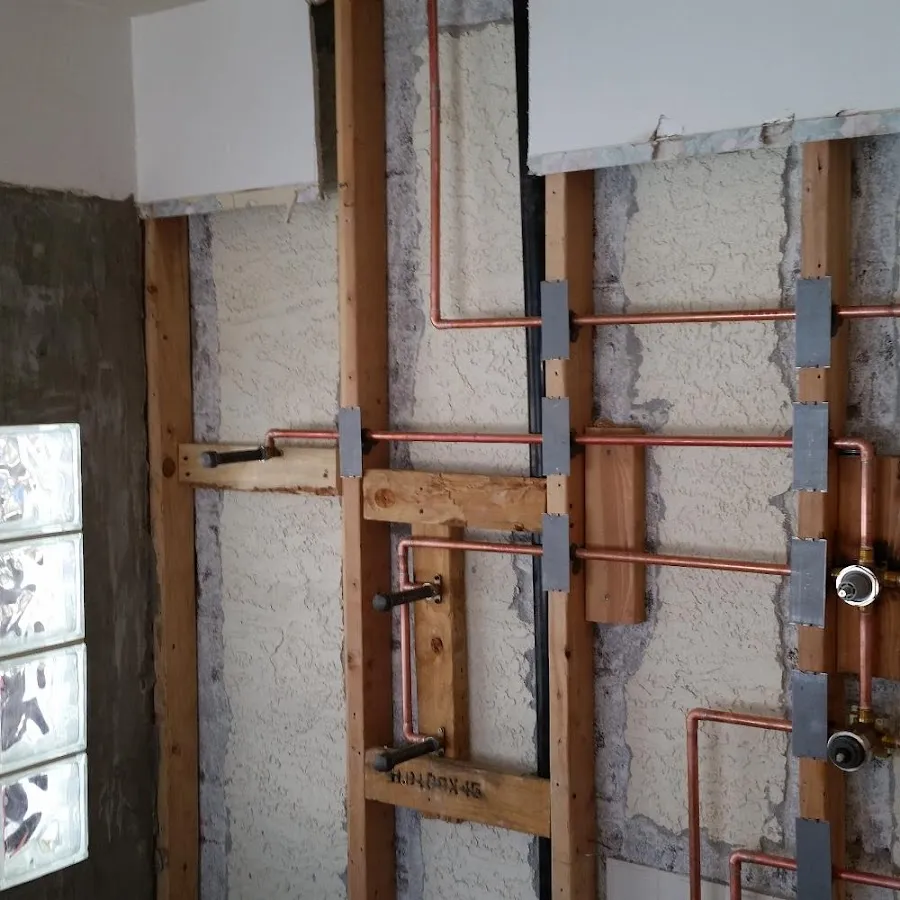 Copper pipe installation for Repiping in Steilacoom